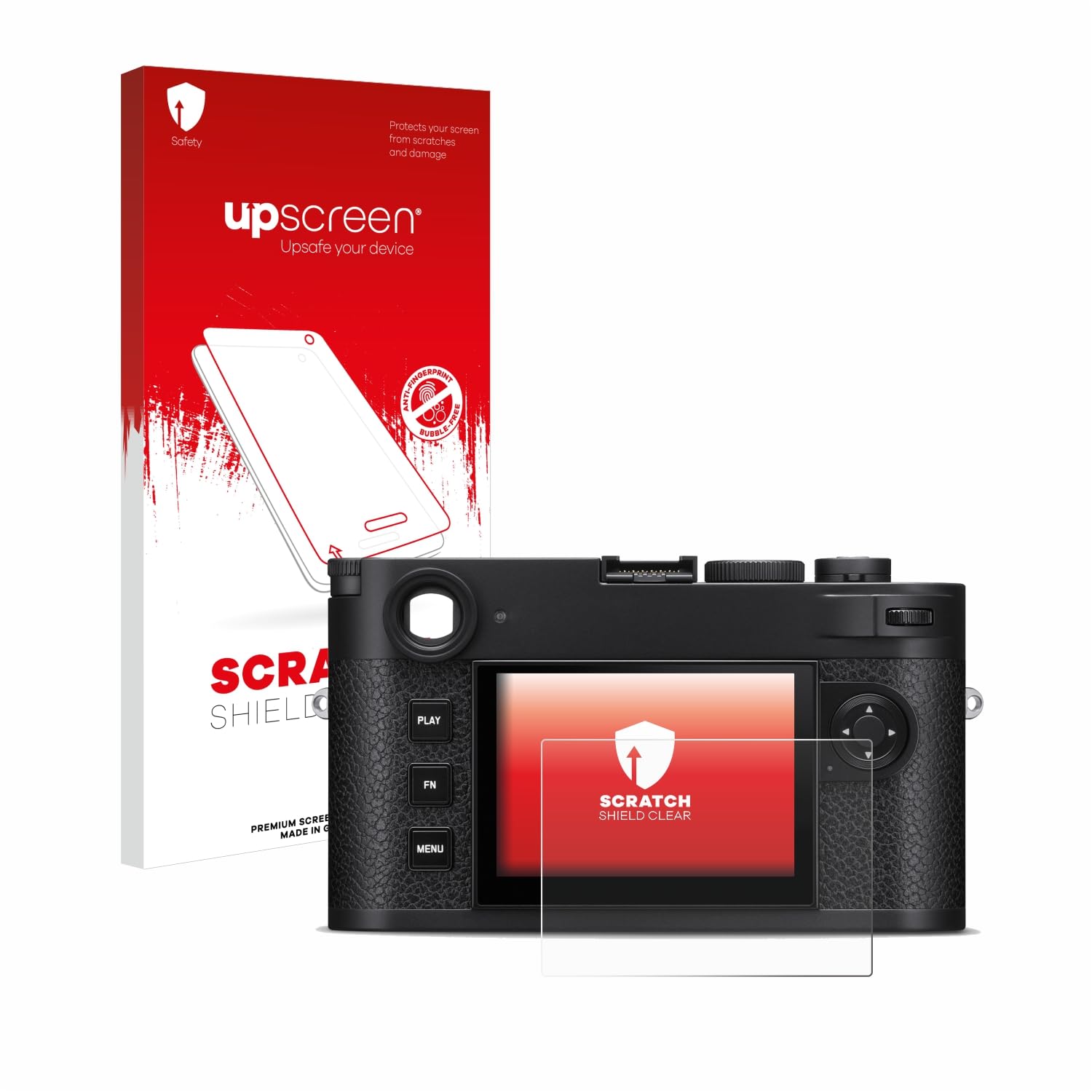 upscreen Scratch Shield Screen Protector for Leica M11-P - HD-Clear, Anti-Fingerprint