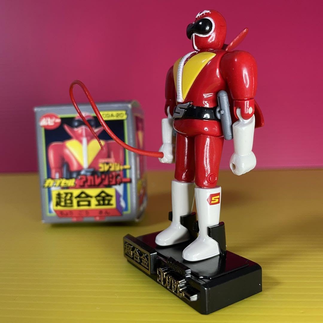 ゴレンジャー 超合金アカレンジャー チャレンジマシーンアカ
