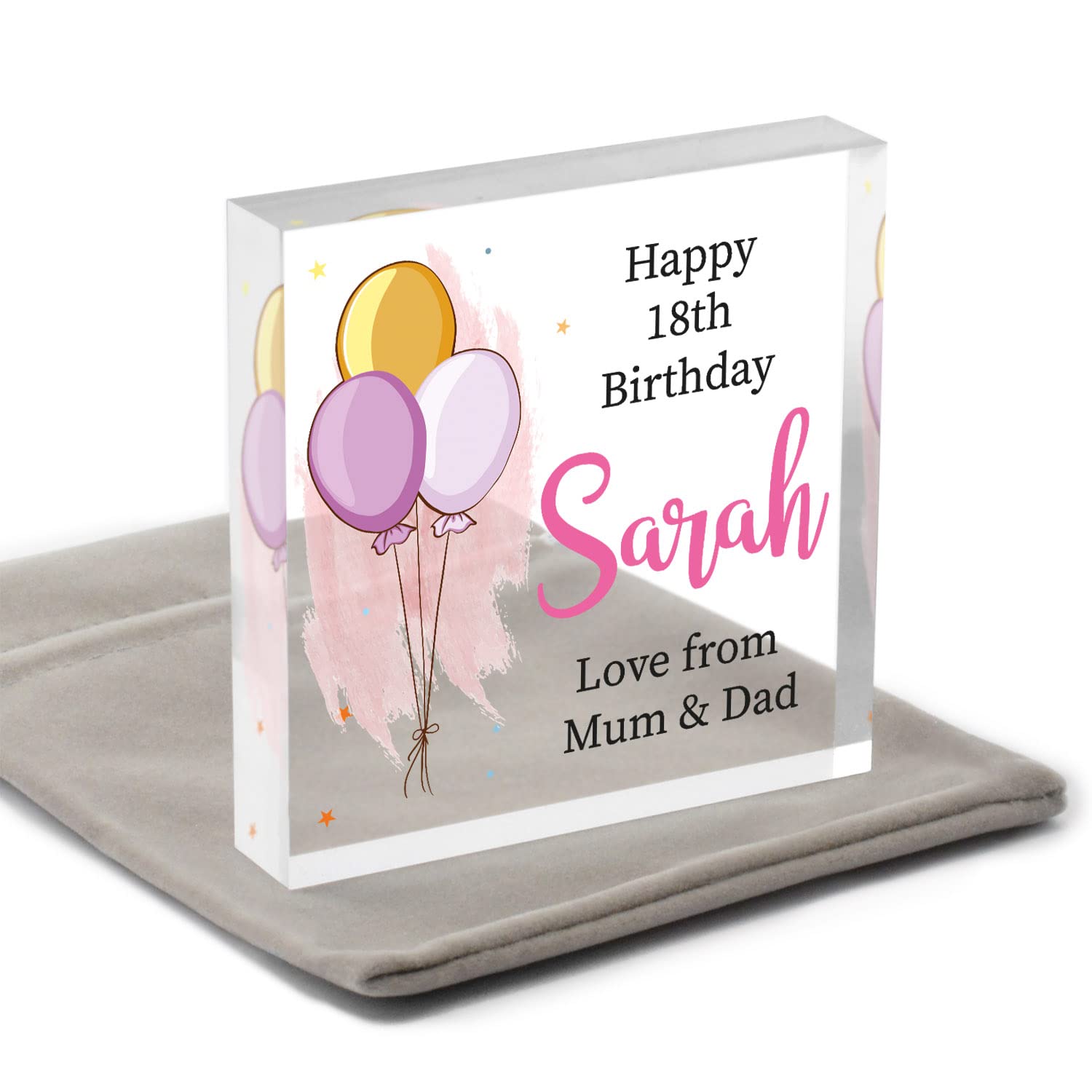 18th Birthday Birthday Gift For Girl Sister Personalized 18th