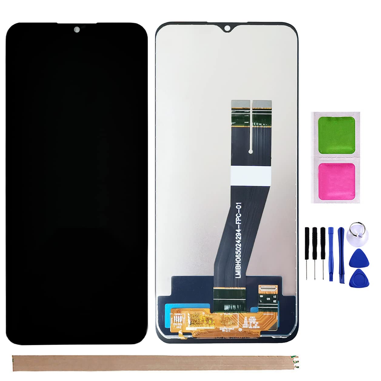 A02S LCD Screen Replacement for Samsung Galaxy A02S SM-A025U A025G A025A A025V S124DL LCD Display 2021 6.5" Touch Digitizer Replace A02S LCD with Repair Part Tools (A02S LCD Display USA Version)