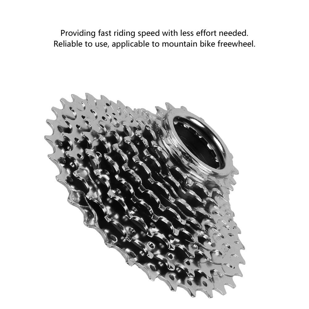 Demeras Pignone per Bici a Ruota Libera per Bici da Strada 8/9/10/11 velocità 8-13T Ruota Libera per Bici da Strada Pignone per Bici da Strada per Ciclismo all'aperto(9Speed-11T)