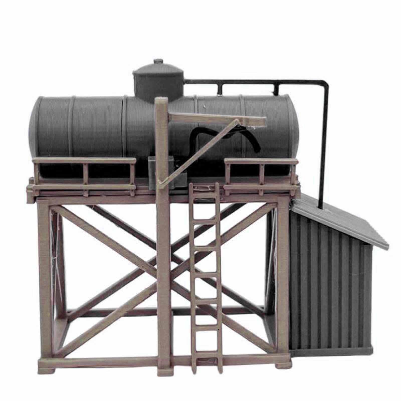 1:87 Modellino in Miniatura Serbatoio dell'Acqua Assemblaggio Layout Scenario Esposizione Ornamento Fai da Te