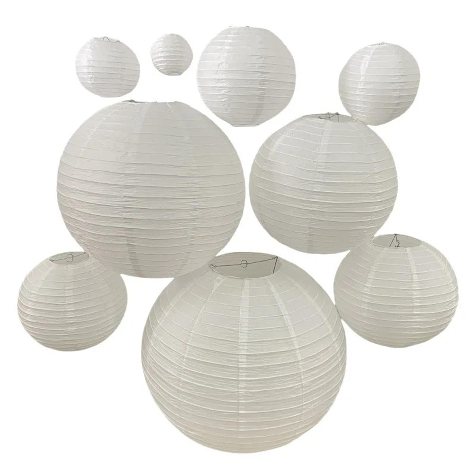 10Pcs Paper Lantern for Lighting