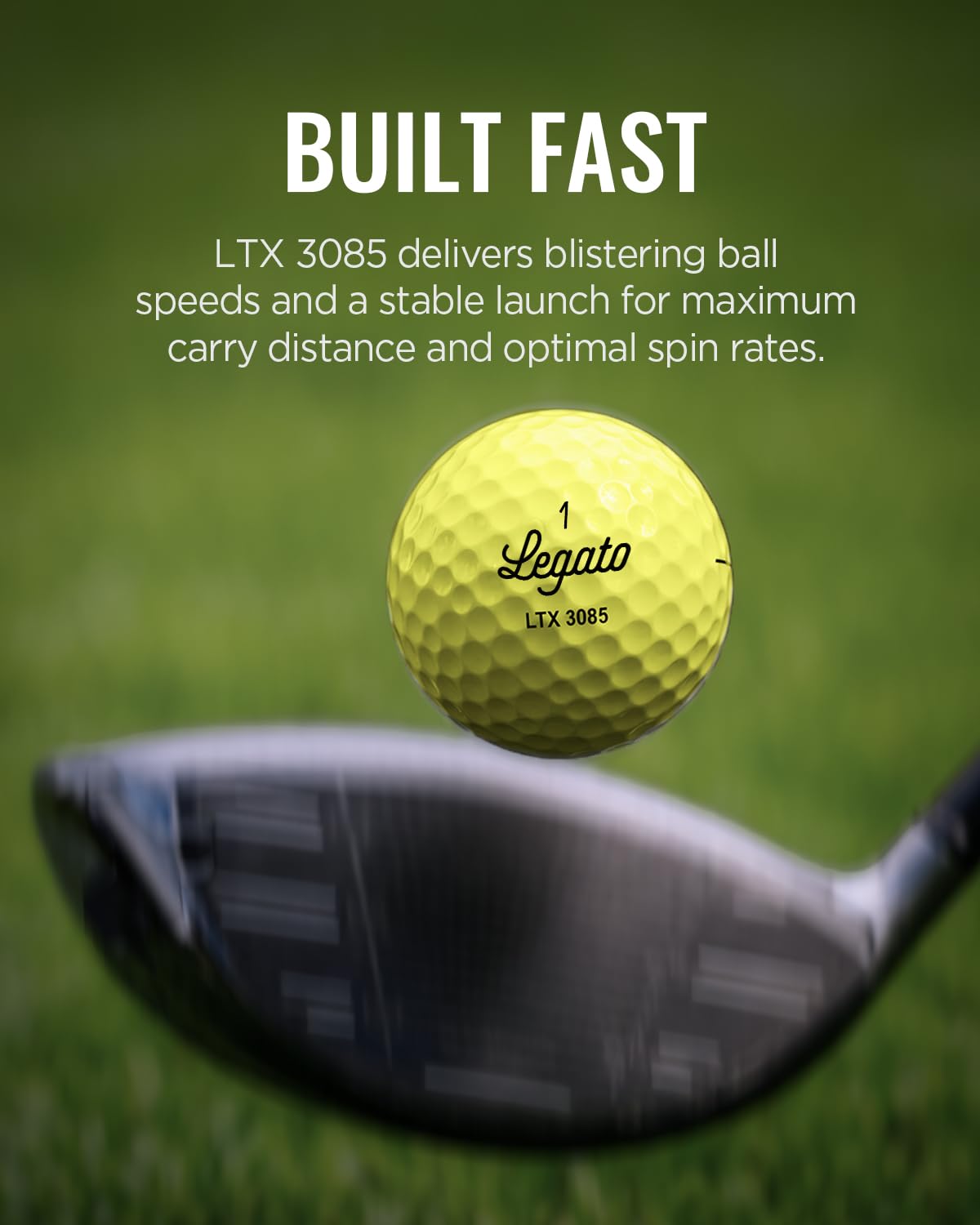Legato Golf Balls LTX3085, 3 Piece, Urethane Cover, 12 Packs — Amazon image 4