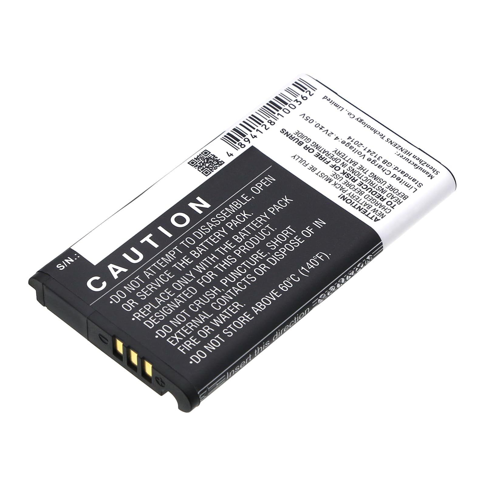 CS-NPR001SL Baterías 1800mAh Compatible con [Nintendo] 3DSLL, DS XL 2015, New 3DSLL, SPR-001 sustituye SPR-003, para SPR-A-BPAA-CO