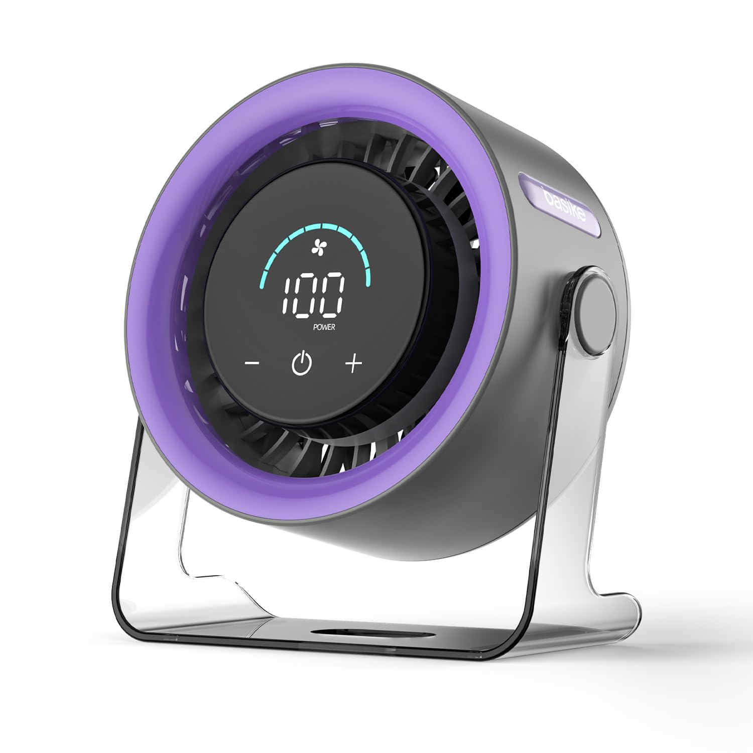 Basike Ventilador de Mesa USB — 3 Velocidades Super Silencioso