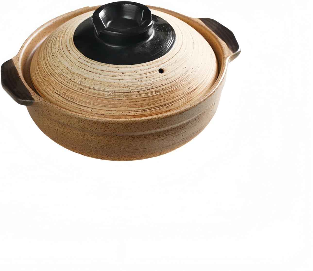 耐熱陶器製ご飯土鍋・3合炊き・ばんこ焼 | IH/直火対応・1500ml・焦げ付き防止・ふっくら炊飯 | 【和食調理・ギフトにも最適
