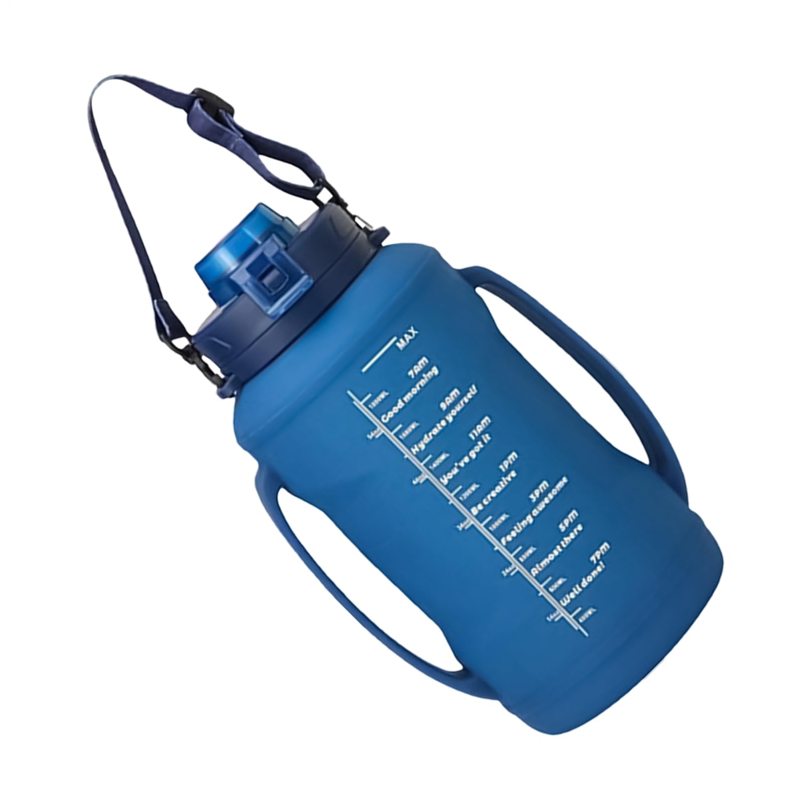 Gourde pliable contre l'encombrement : récipient réutilisable 1,8L