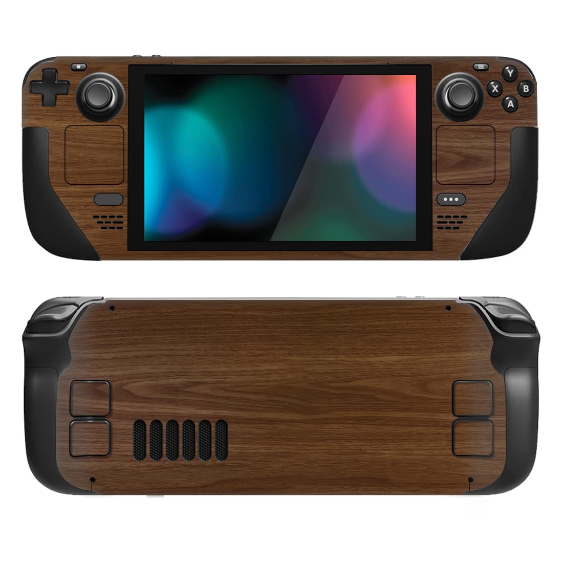 playvital Full Set Protective Skin Decal for Steam Deck LCD, Custom Stickers Vinyl Cover for Steam Deck OLED - Messy Code — view 31