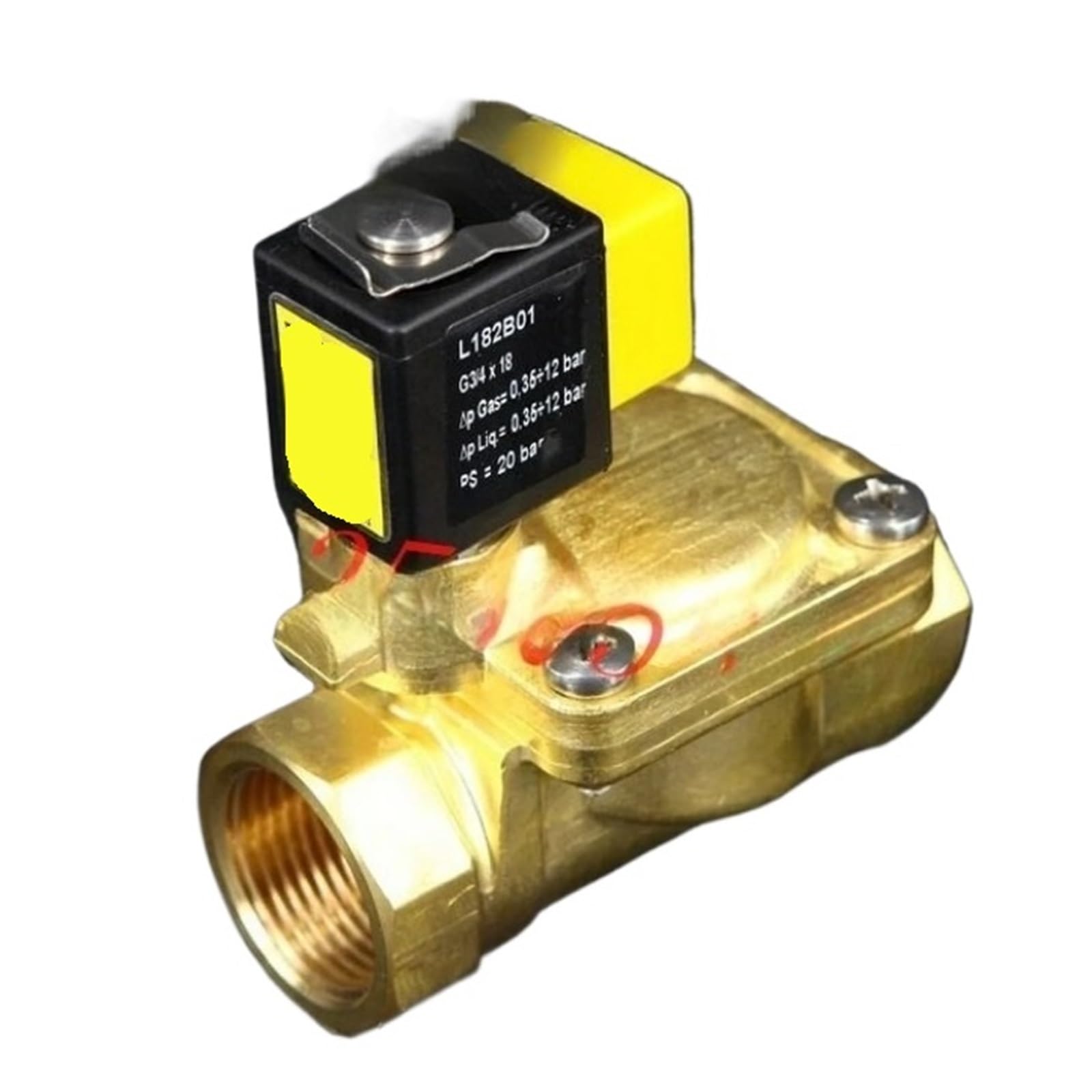 Nacodlul One Color Electromagnetic Valve L182b01-Zb10a 1/2 Dc24v