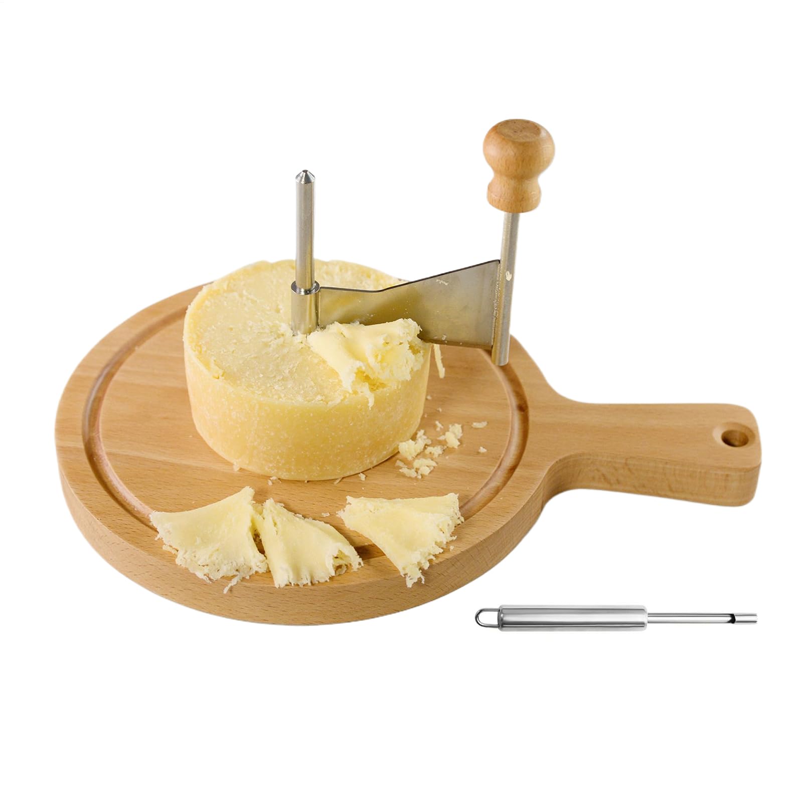 Rallador de queso en forma de flor para cortes de rosas en cocina y hogar