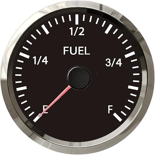 Liquid Level Sensors, WiFi Fuel Level Gauge 0-190ohm for Fuel Float Sensor 240-33ohm 52MM Fuel Level Gauge Oil Level Meter Oil Tank(BS Fuel)