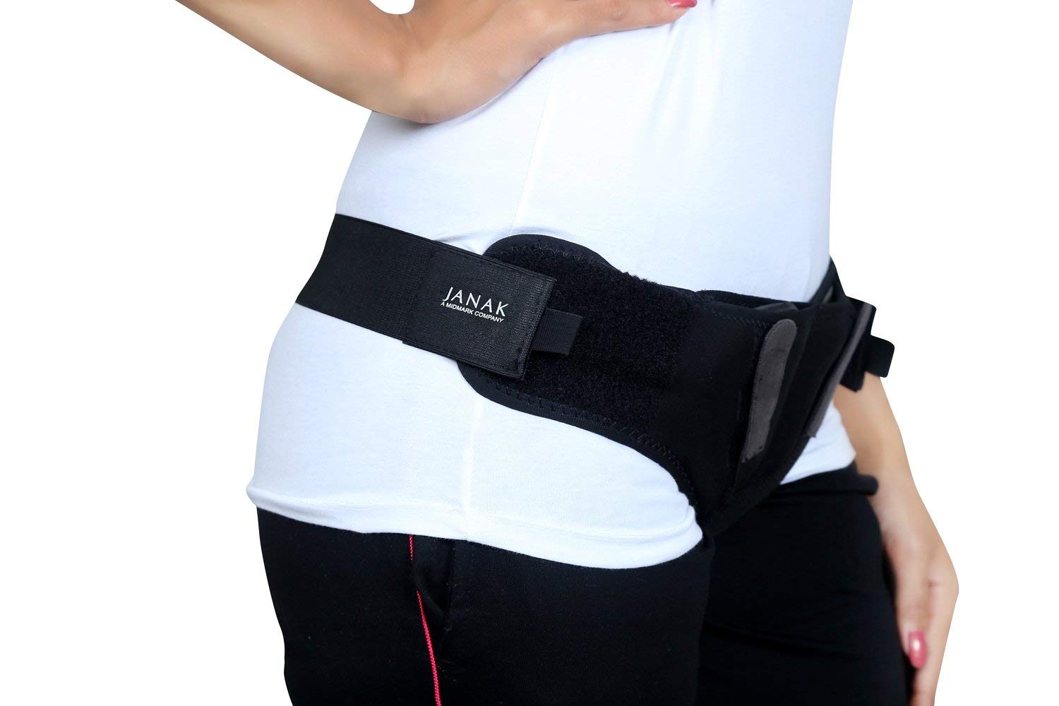 Janak (MIDMARK) Hernia Belt for Post Surgery Double Inguinal Hernia Pain Relief Truss Support Brace for Men Scrotal Support (L (38"-42"))