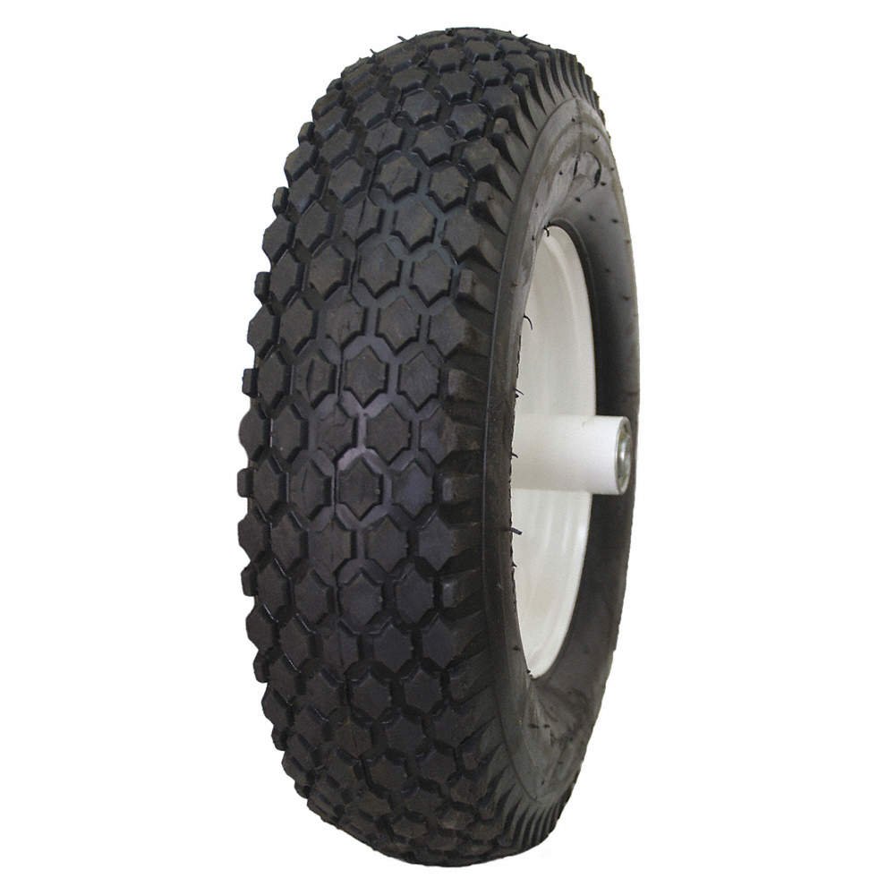 HI-RUN CT1007 Wheelbarrow Tire, 4.80/4.00-8, 4 Ply, Stud