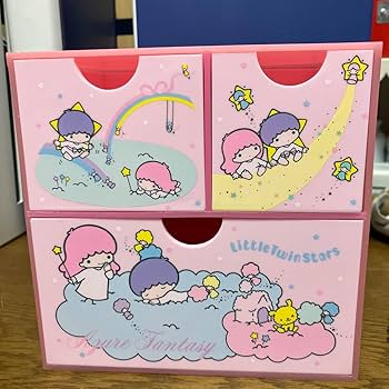 キキララ　生地　レトロ サンリオ昭和レトロ リトルツインスターズ キキララ