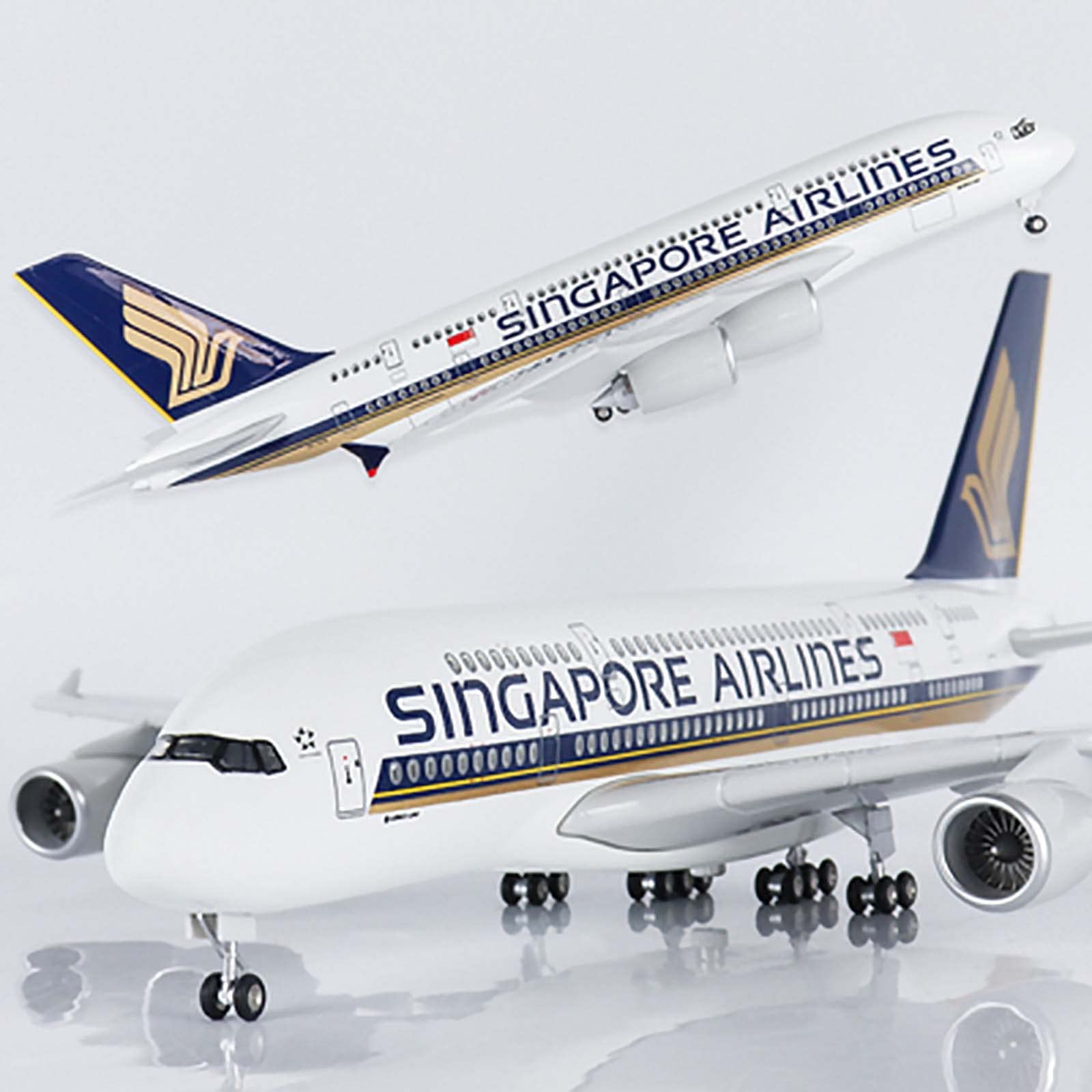 Amazon.co.jp: 1:160 18.5“”Singapore Airlines A380 Airbus Civil