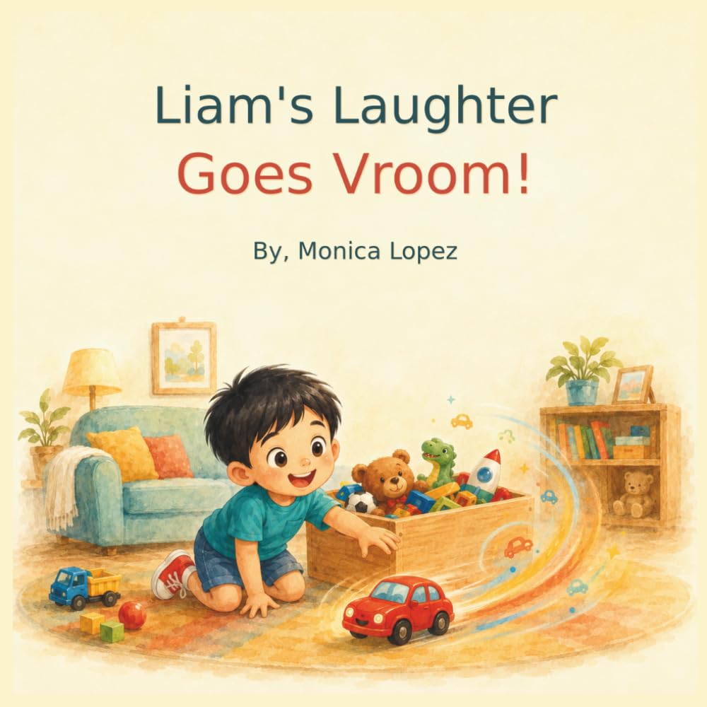 Liam’s Laughter Goes Vroom!: A Heartwarming Read-Aloud About Cars, Friendship, Kindness, and Big Feelings