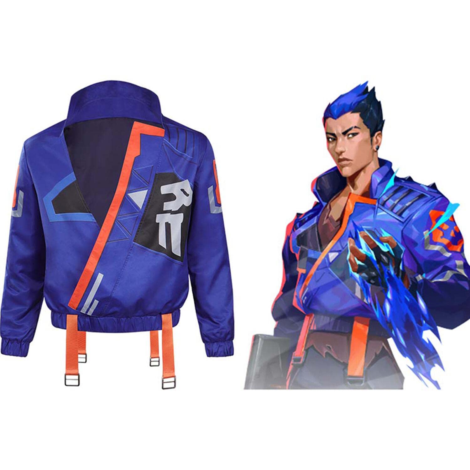 Amazon.co.jp: ICYY ヨル VALORANT ヴァロラント Yoru コスプレ衣装 