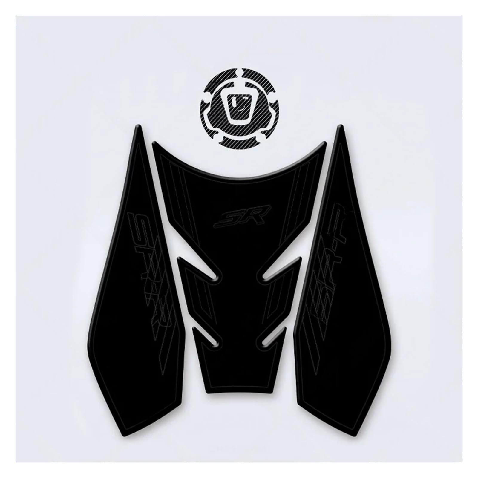 Motorcycle Gas Tank Sticker for 675SR-R 675sr-r Motorcycle Accessories Fuel Tank Stickers Kits Protection Generic Universal General Purpose Replacement Kit