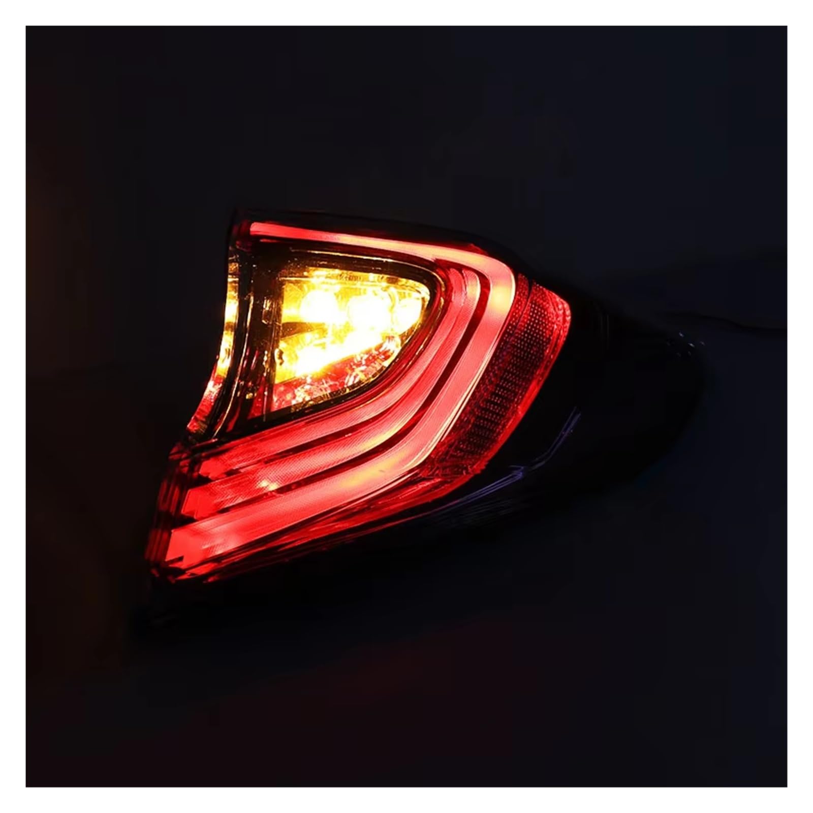 Fanale Posteriore per Toyota per C-HR per CHR 2018-2020 LED Auto Fanale Posteriore Gruppo Freno Luci Arresto Lampada Luce Stop Posteriore(Sinistra Interna)