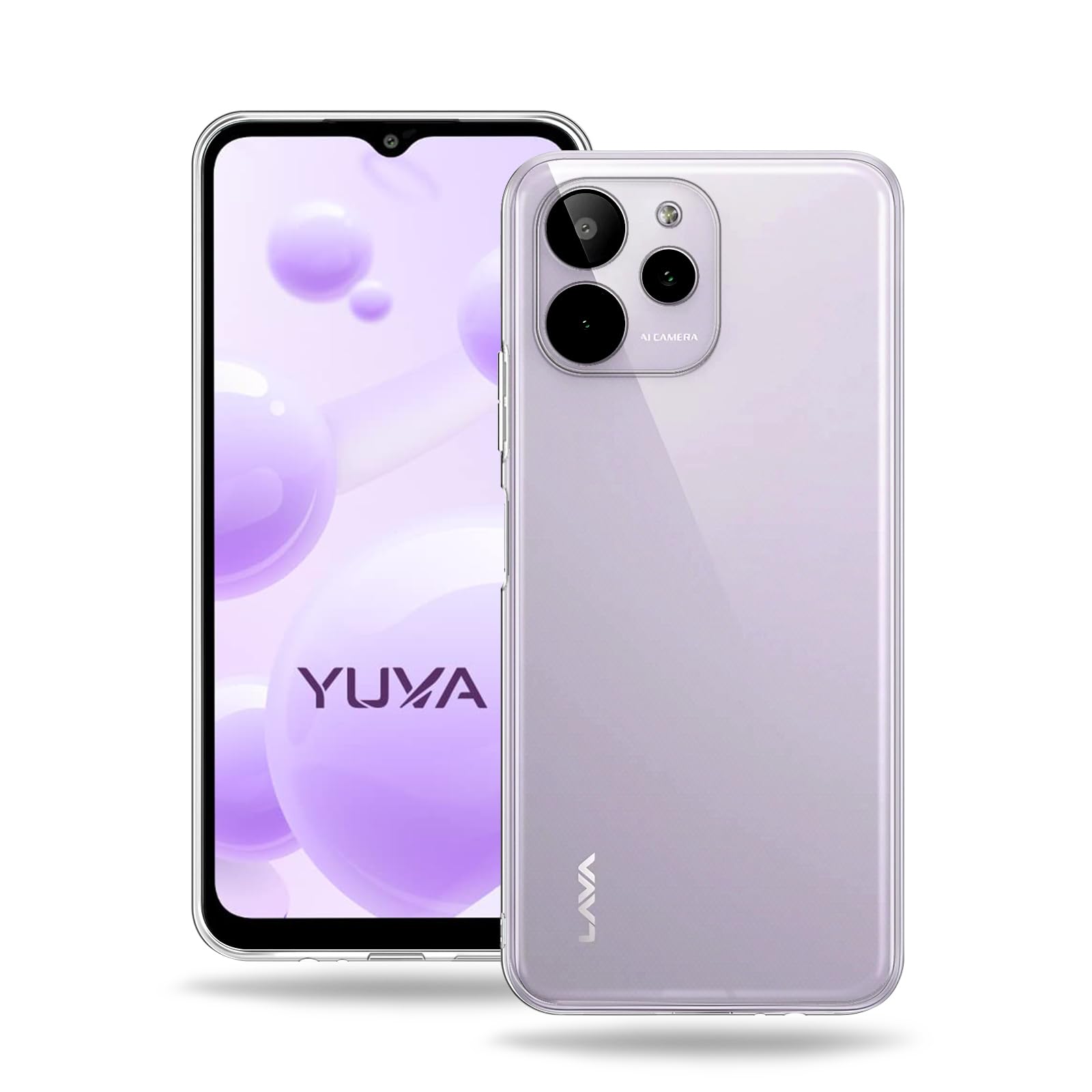 Plus Clear Transparent Back Case Cover for Lava Yuva 2 Pro | Full Device Protection | Shockproof TPU | Flexible Silicone Back Cover Case – Transparent (B0D2R7R269) Amazon Price History, Amazon Price Tracker