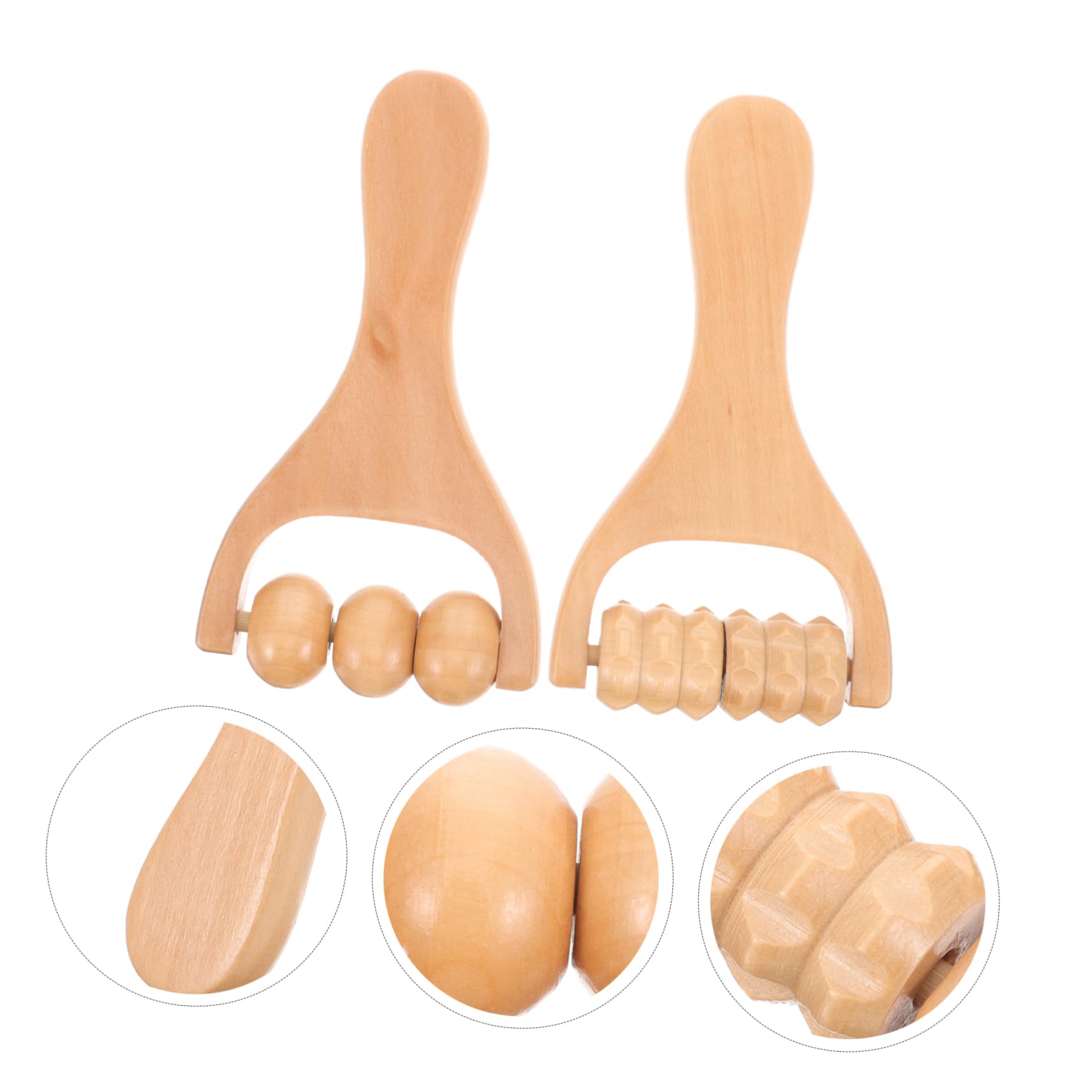 2 Stück-pack Kleines Akupunkturmassagegerät für Schulter und Rücken