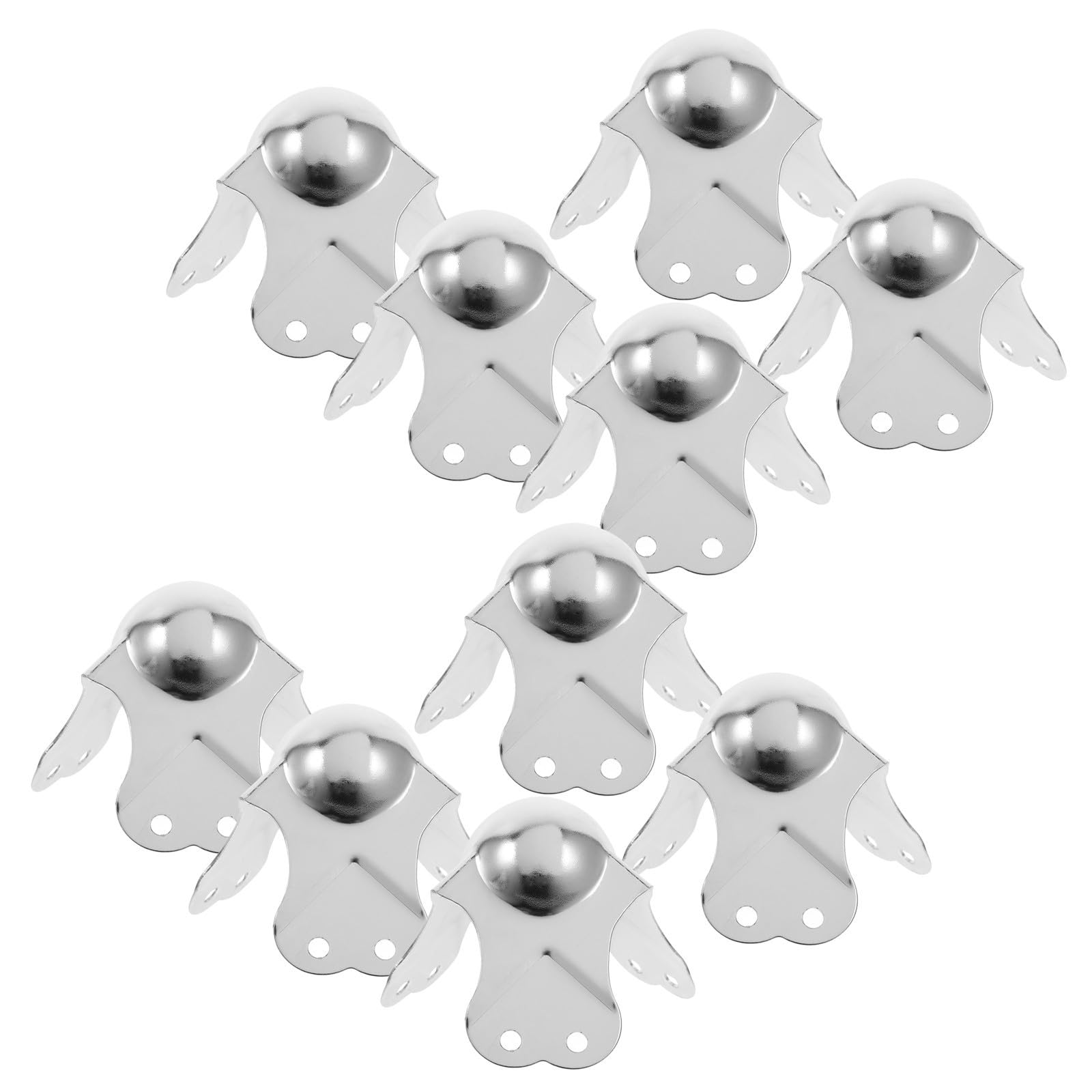 Protège-coins métalliques pour sécuriser les tables du salon et les boîtes de rangement