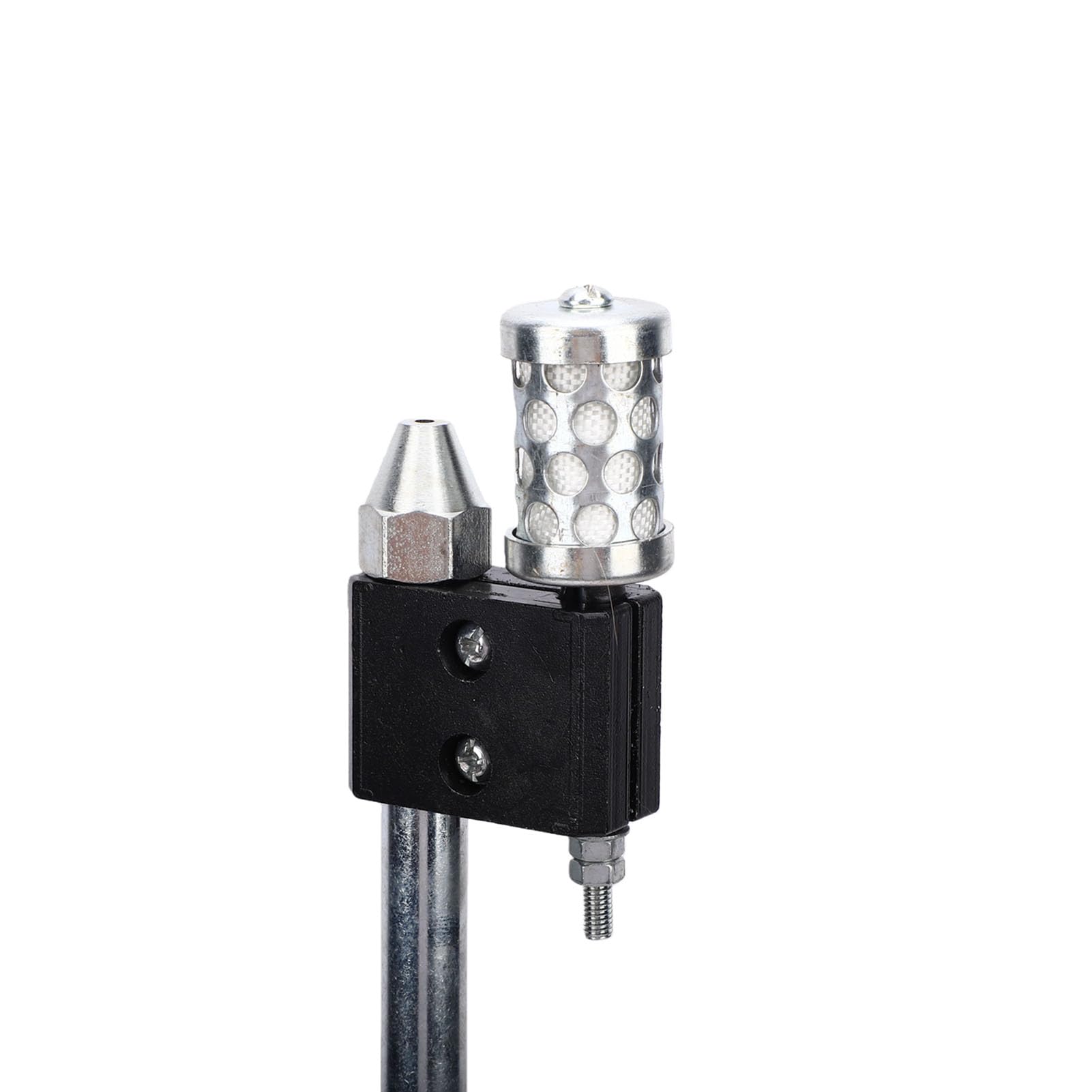 Generic Torcia a Goccia a Doppio Fondo da 3 Litri per Impieghi Gravosi con Raccoglitore di Carburante per Strumento Portatile in Ghisa per Combustione Forestale