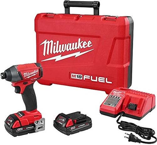 Milwaukee 2753-22CT M18 Fuel 1/4 Kit de controlador de diablillo hexagonal