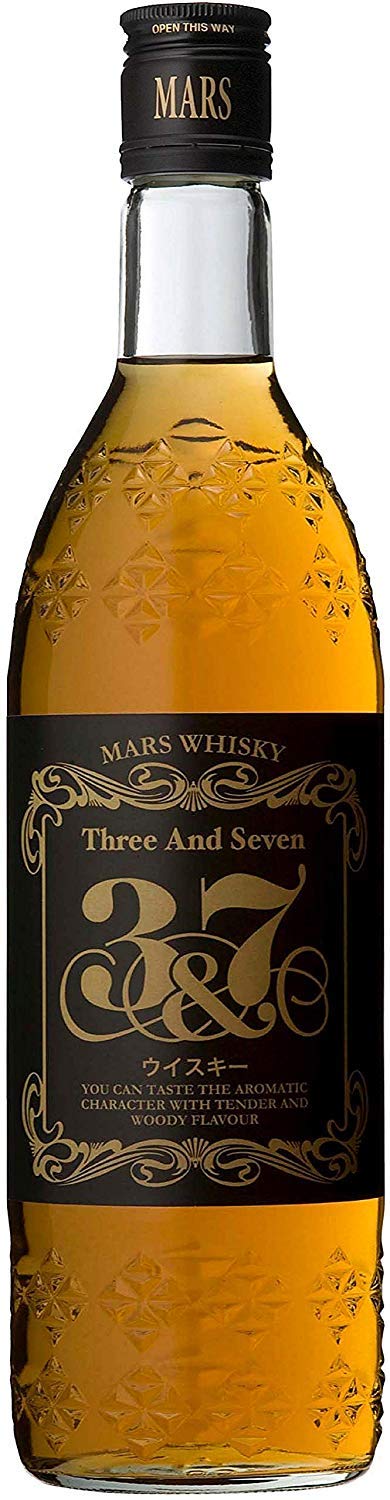 Amazon.co.jp: 〔ウイスキー〕40度 マルスウイスキー 3＆7