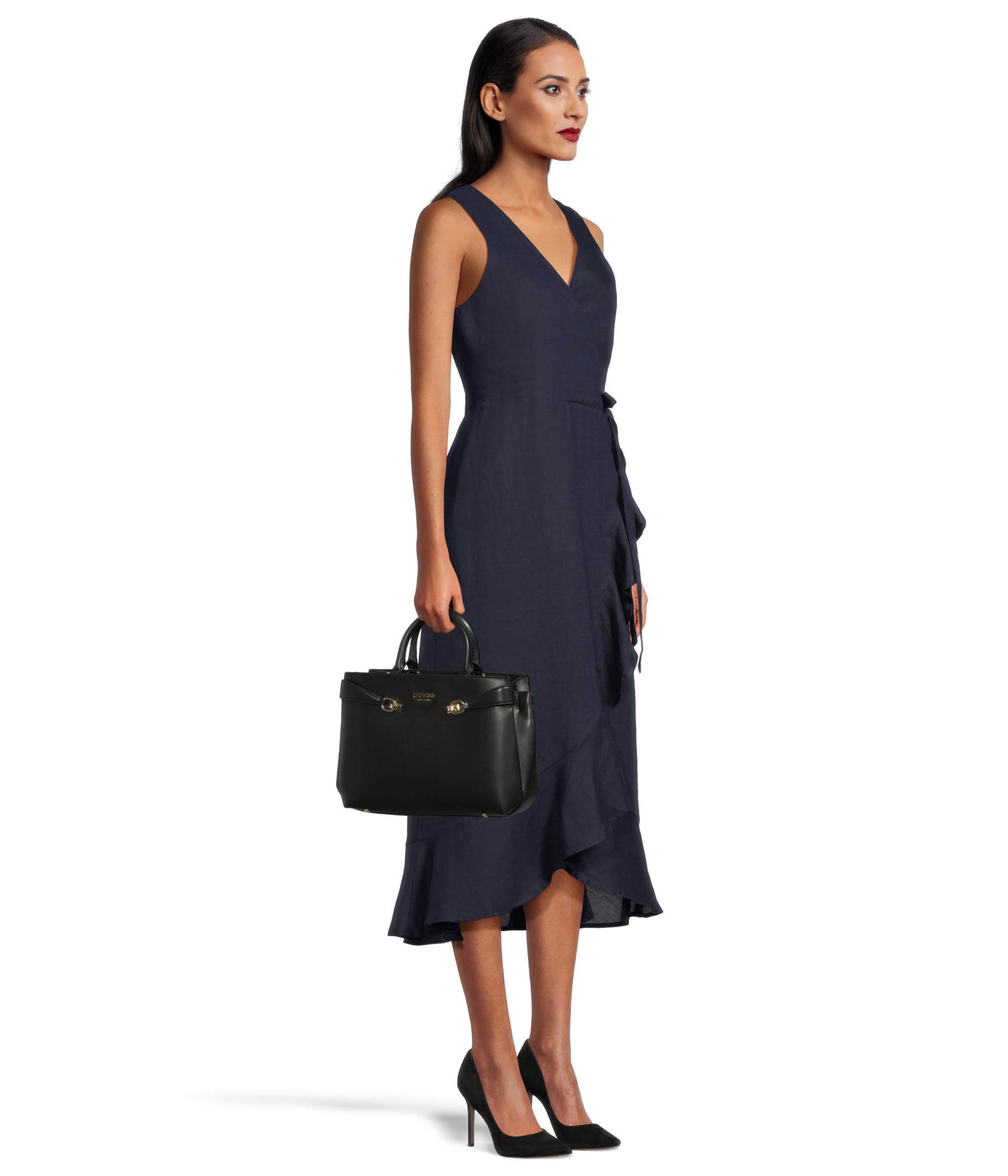 GUESS Lorelei Girlfriend Satchel Black