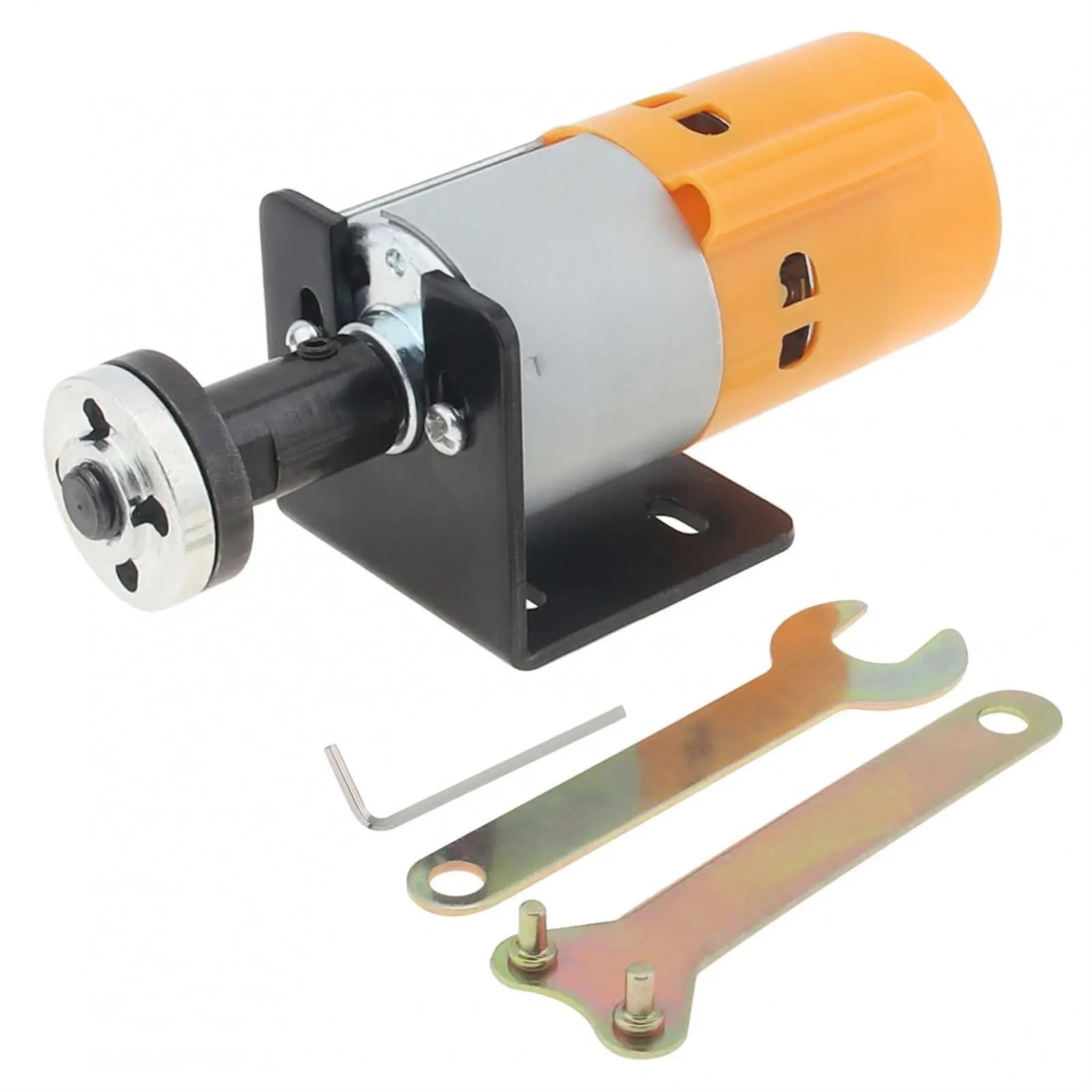 775 Silnik prądu stałego 12 V/24 V mikro silniki elektryczne DIY narzędzie do polerowania akcesoria z M10 uchwyt korbowy kołnierz nakrętki do wiercenia