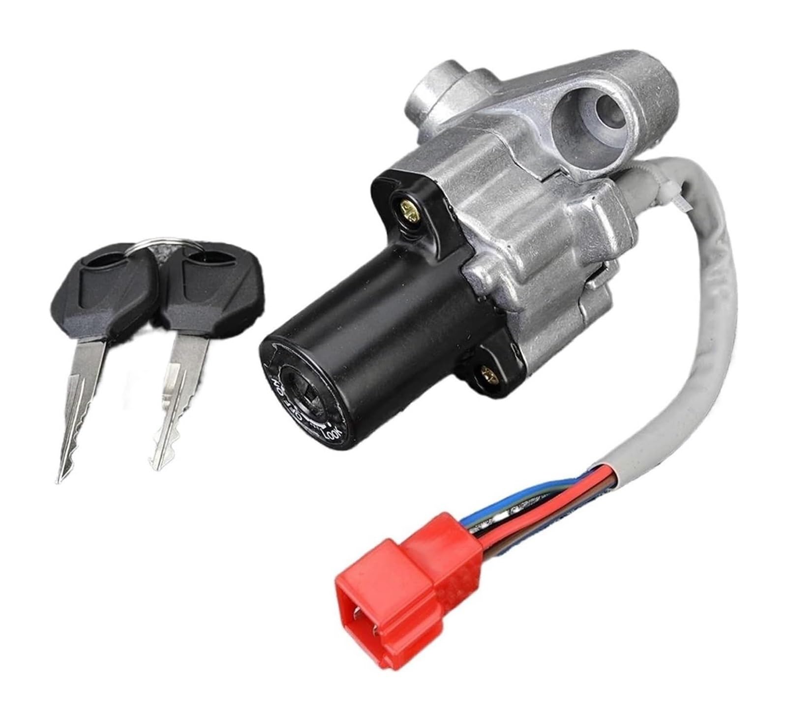 Cerradura De Encendido para Yamaha para XVS1100A para Drag Star Classic 2000-2008 Interruptor Arranque Tapa Tanque Combustible Motocicleta Juego Cerradura Encendido