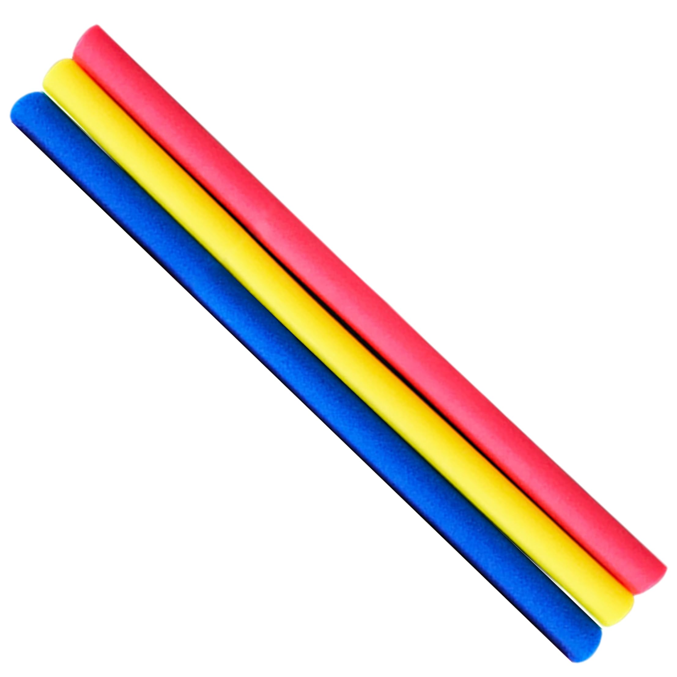 Pool Noodles 3PCS Pool Noodles Flotadores de natación Multiuso Huecos de Espuma para Juegos acuáticos y Ejercicio 59 Pulgadas