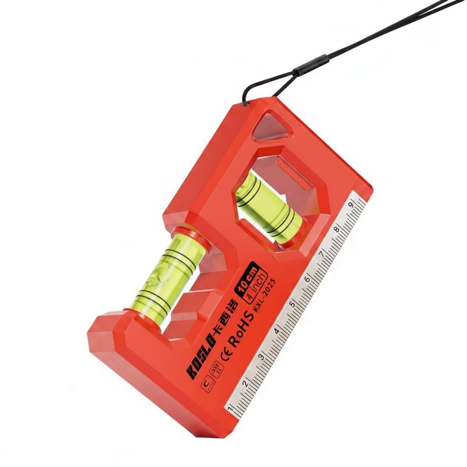 High Precision Mini Level Portable Bubble Compact Leveling Tool Accurate Reading For Installation, Furniture Assembly, Picture Hanging, 10Cm | Home Improvement &-image-37