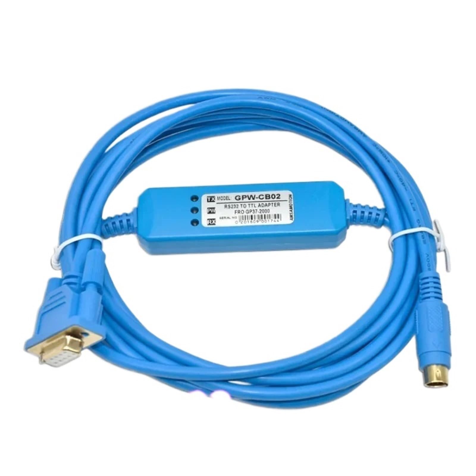 GPW-CB02 Cable de programación de pantalla táctil HMI compatible con PF GP3000 a continuación GP37W2 GPWCB02