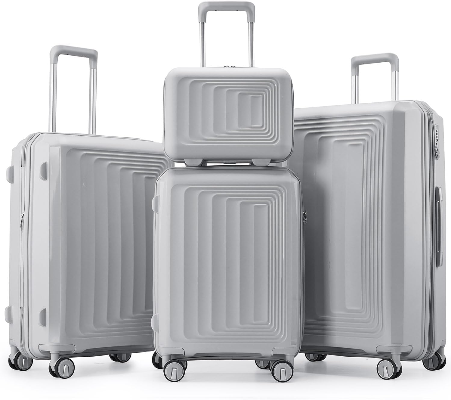 TRAVELEO Hardshell Luggage Set with TSA Locks