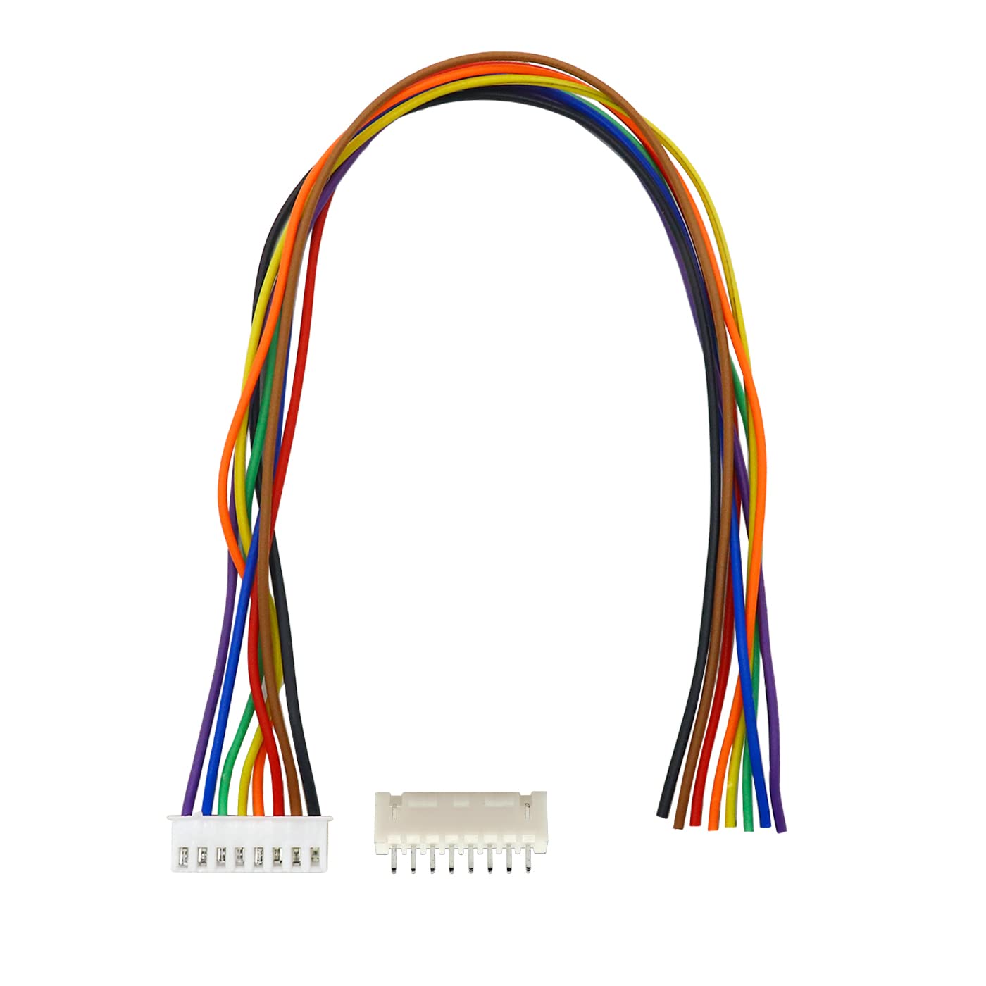 Electronic Spices 8 Pin Xh Jst Wire Connector 2.5mm Pitch Male and Female Pair 2515 Pack of 5 Pair (B0BKWFVR49) Amazon Price History, Amazon Price Tracker
