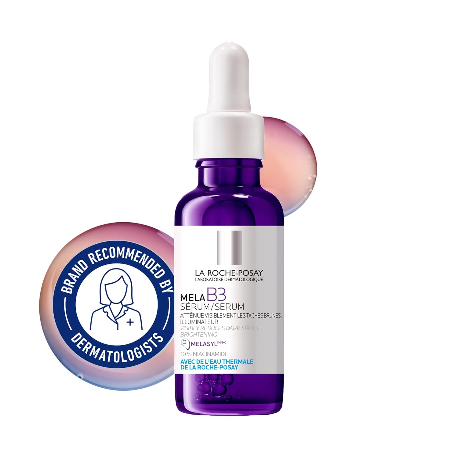 La Roche-Posay Mela B3 Face Wash, Mela B3 Face Serum & BUNDLE, Anti-Aging Micro-Peeling Face Cleanser & Mela B3 Serum with Niacinamide & Melasyl, Dermatologist Recommended, 200mL La Roche-Posay Mela B3 Face Wash, Mela B3 Face Serum & BUNDLE, Anti-Aging Micro-Peeling Face Cleanser & Mela B3 Serum with Niacinamide & Melasyl, Dermatologist Recommended, 200mL