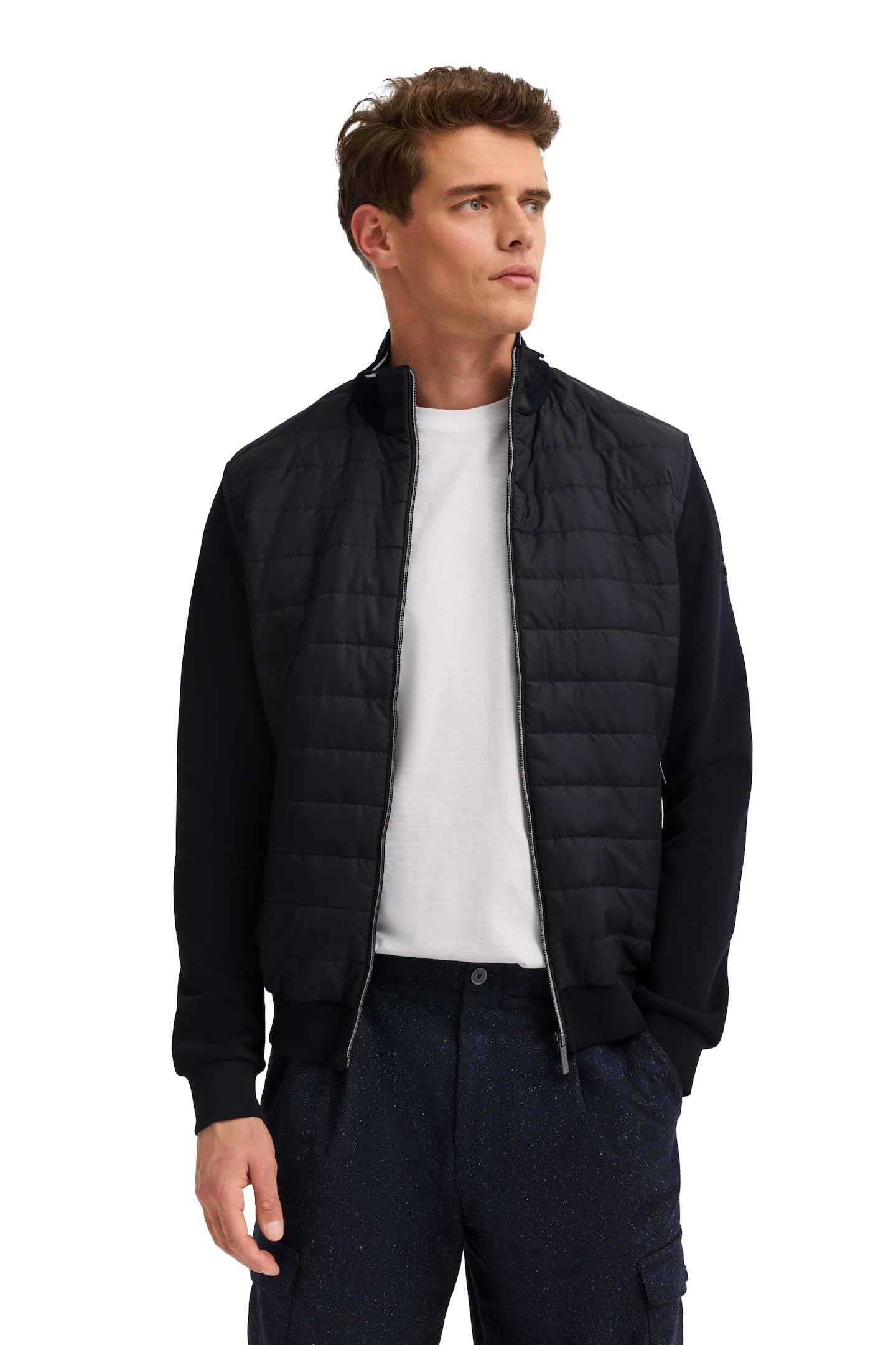 bugatti Men's Sweatshirt, Marine-390, XL