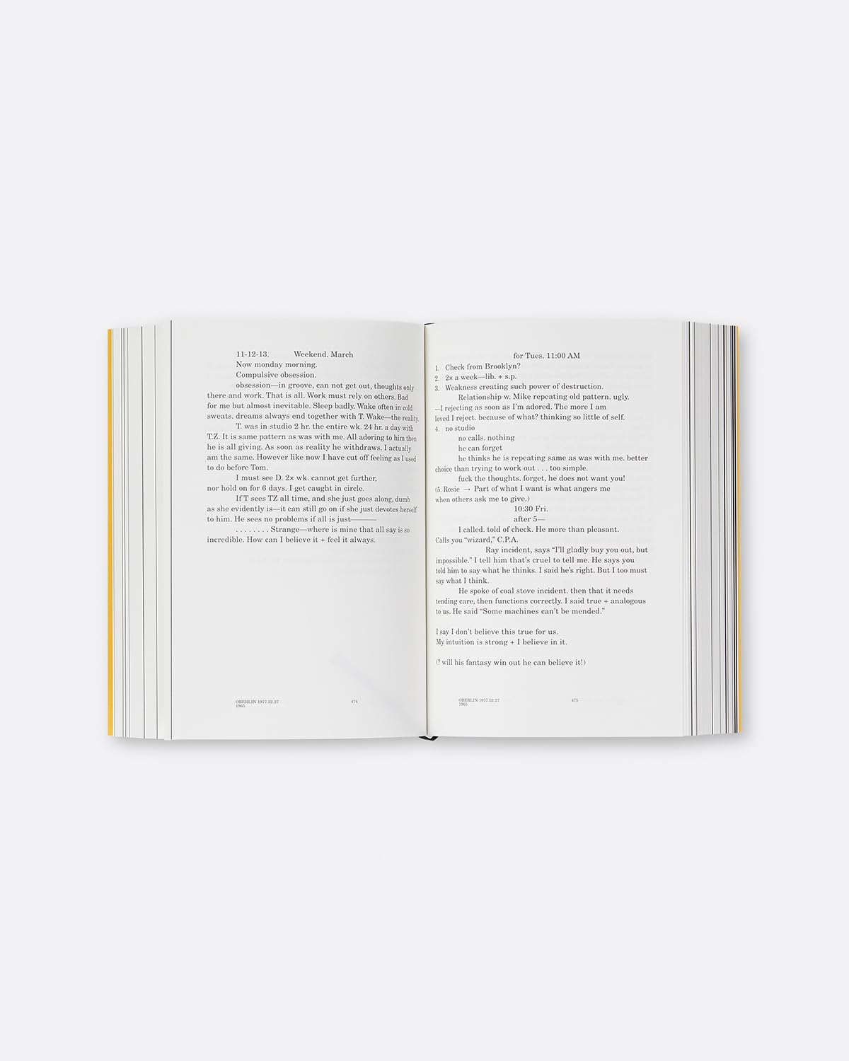 Eva Hesse: Diaries