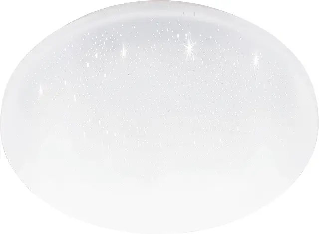 EGLO Pogliola-S LED Deckenlampe, Ø 31 cm, Kristalleffekt, Weiß - Günstigste im Markt