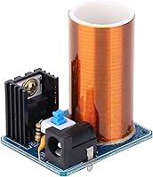 Vista 7 de Kit de bobina Tesla, Mini Tesla Coil Remote LED Kit de módulo de chispa Kit de bricolaje electrónico DC12V (producto terminado)