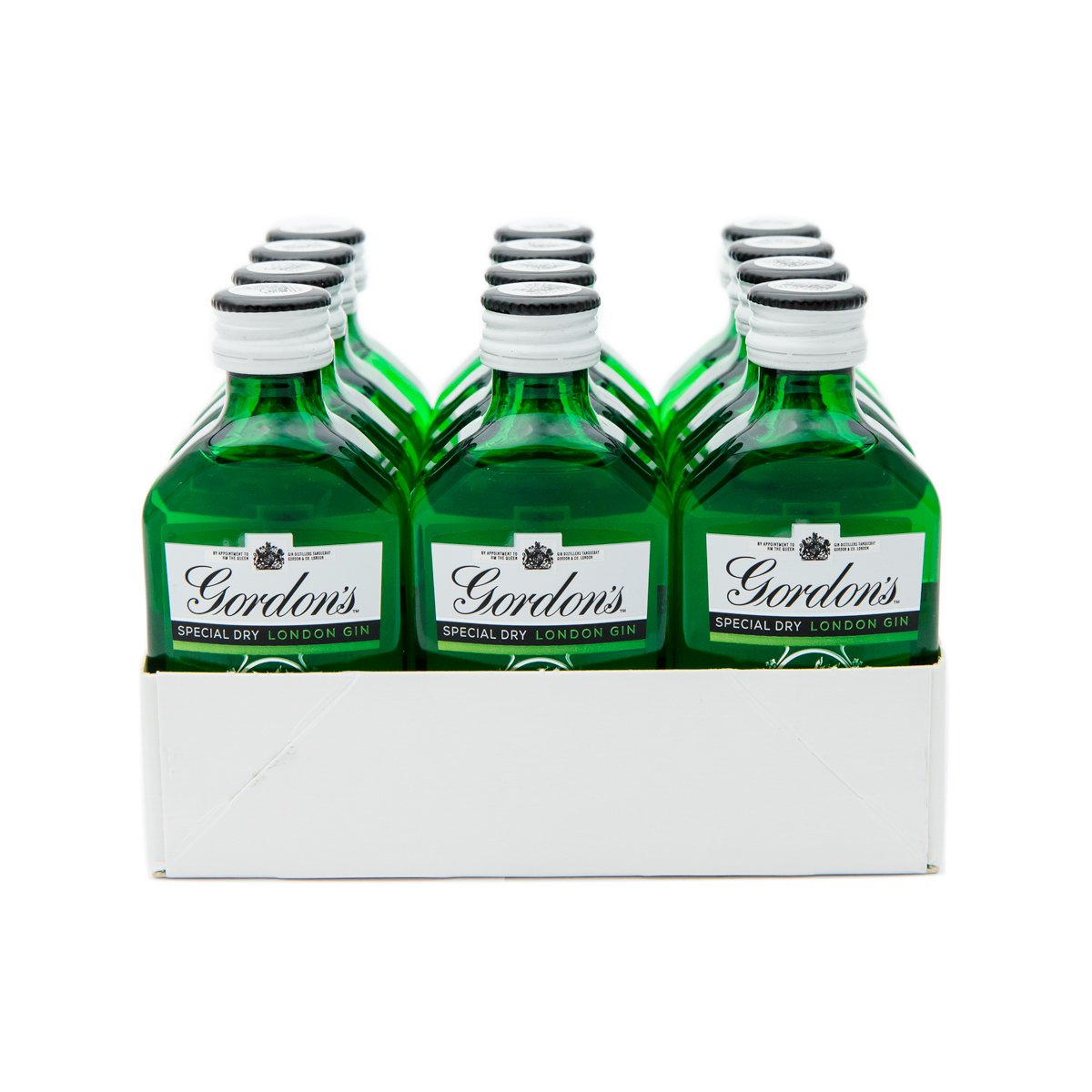 Gordon's Dry Gin 5cl Miniature - 12 Pack - 1