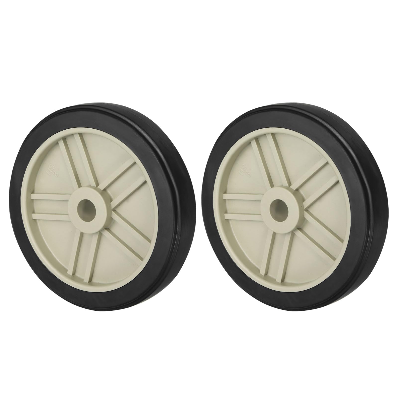 PATIKIL 8" Air Compressor Wheel, 2 Pack Universal Air Compressor Wheel Replacement Part