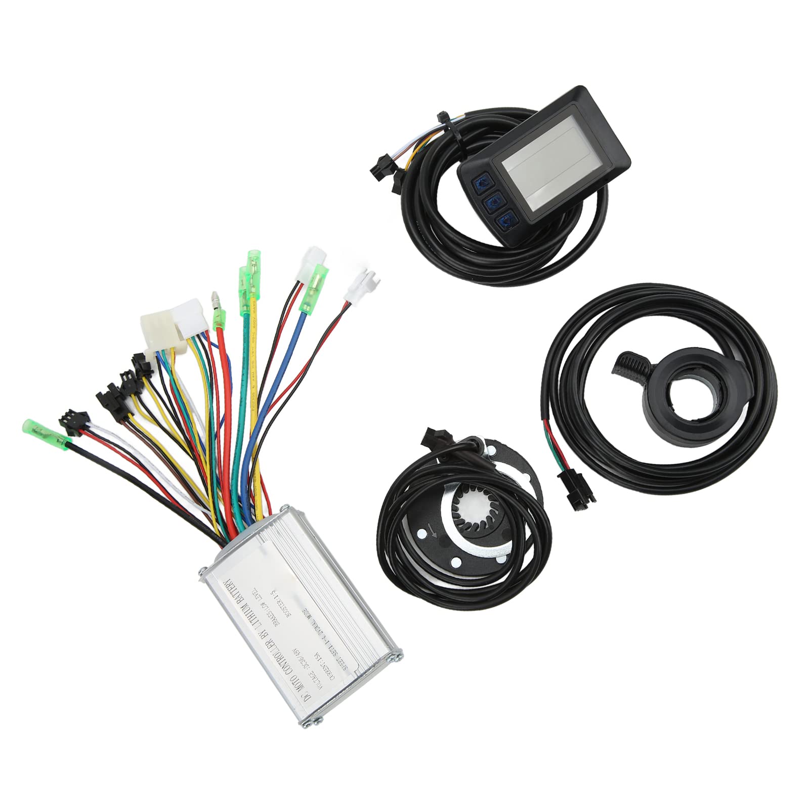 Elektrische Fiets Controller Set, 36/48V 250/350W Universele Elektrische Fiets Elektrische Scooter Controller LCD Split Meter conversie accessoires