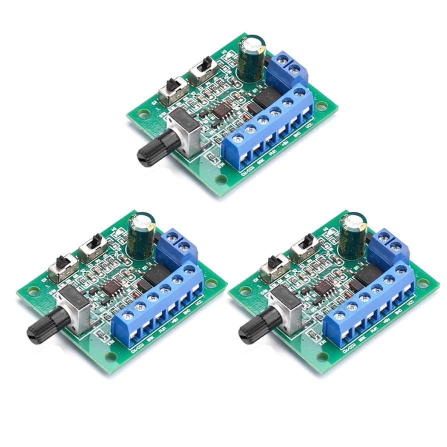 HiLetgo 3pcs DC Motor Speed Controller DC 8-24V Brushless