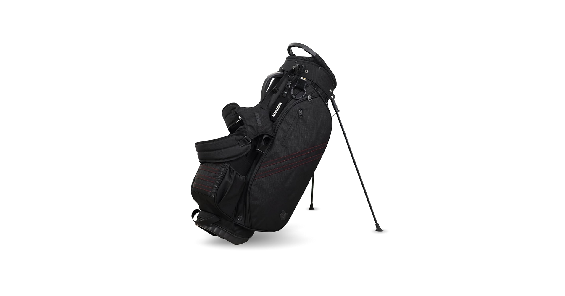 値下BACK SPIN!のスタンドキャディバッグ(ネイビー・コーデュラ1000) NEW【BACK SPIN!】CORDURA NYLON CADDIE BAG-SOLID- – バック