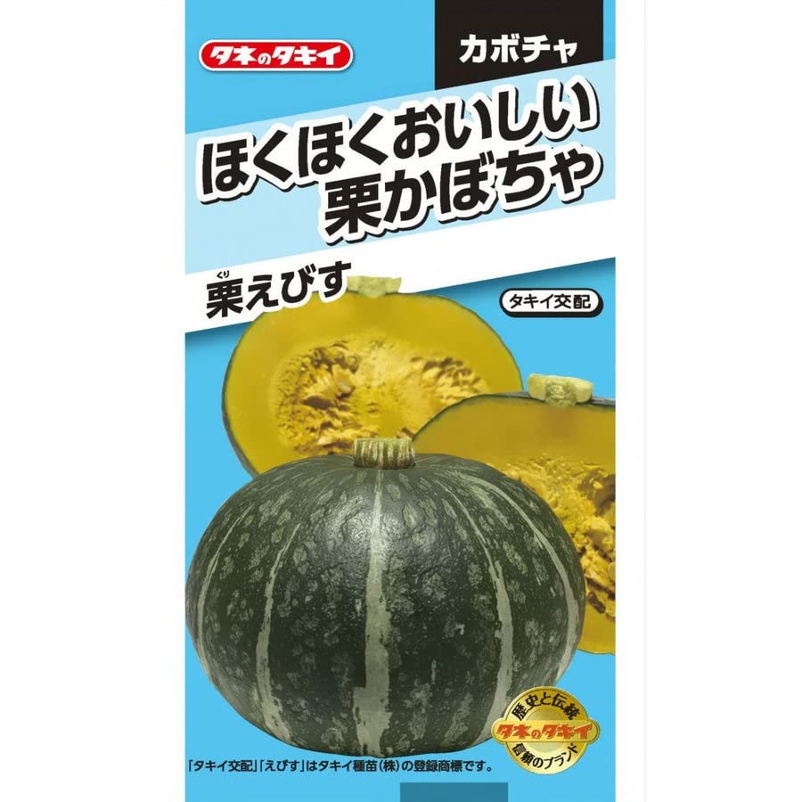 Amazon | タキイ種苗 野菜種 カボチャ ほくほくおいしい栗かぼちゃ 栗