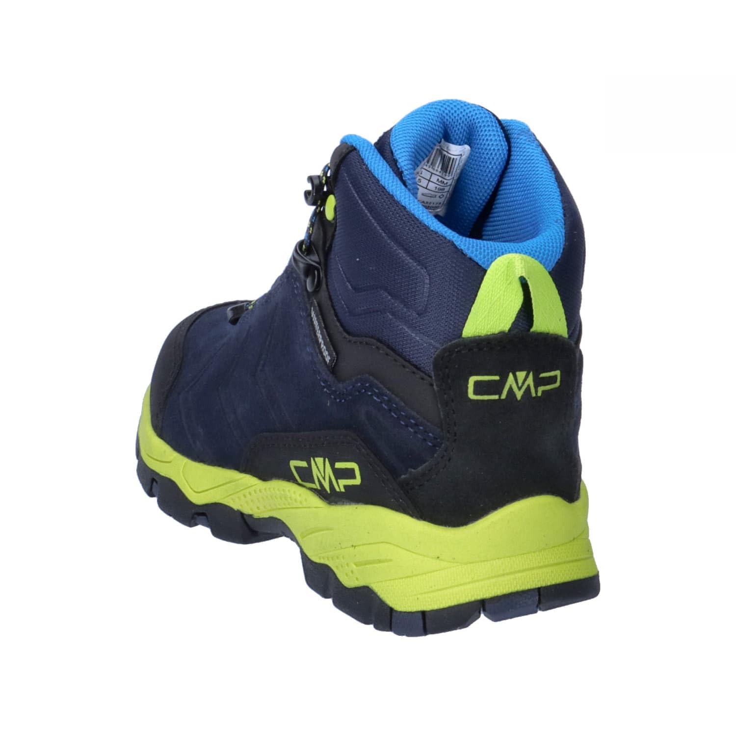CMP Kids Melnick Mid Trekking Shoes WP, Botas para Senderismo Unisex niños, Blue, 30 EU